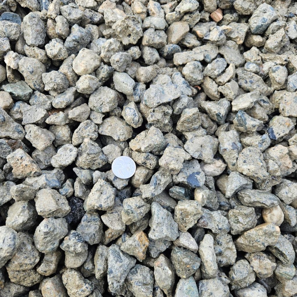 3 fourth recycle gravel