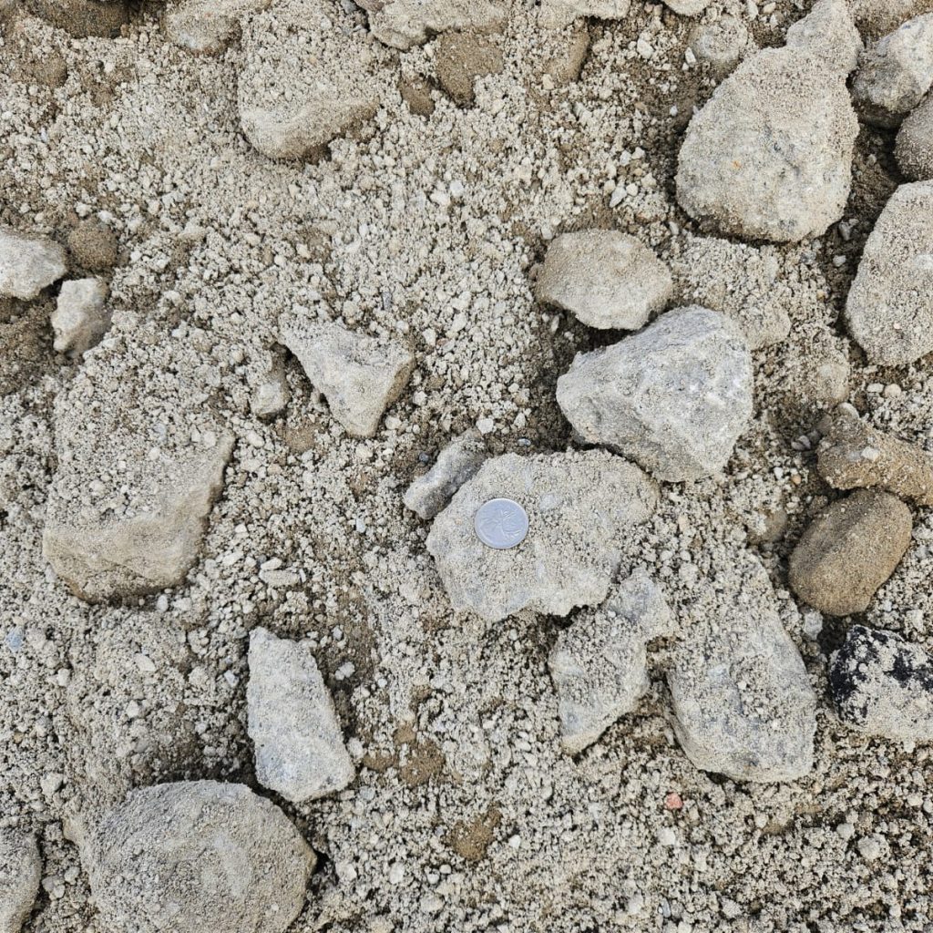 3 inch minus recycle